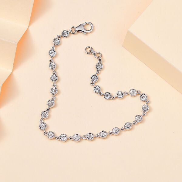 Diamant Armband, 19 cm - 0,15 ct. image number 2