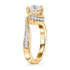 Moissanit Ring, ca. 1,51 ct. image number 6