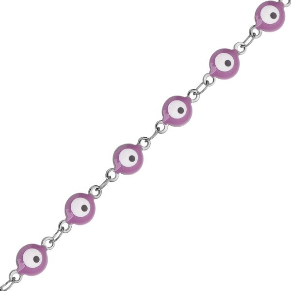 Rosanes, emailliertes Armband, ca. 19 cm, Edelstahl ca. 3,80g image number 2