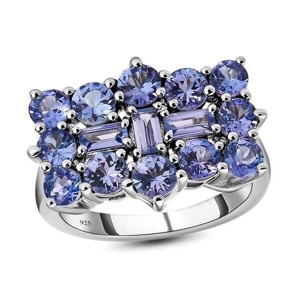 AA Tansanit Boot Ring - 2,42 ct. image number 4