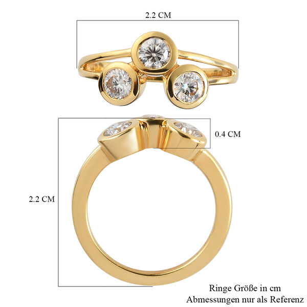 Moissanit Ring - 0,66 ct. image number 7