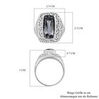 Royal Bali - Prasiolith Ring, 925 Silber (Größe 20.00) ca. 7.94 ct image number 5