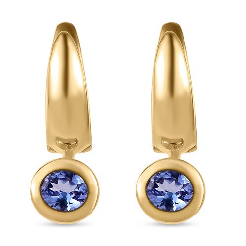 Tansanit Ohrhänger - 0,65 ct. image number 0