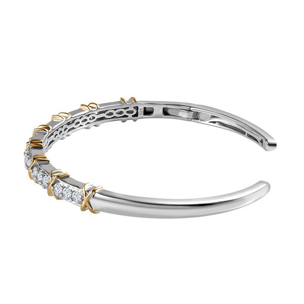 Moissanit Armreif, 19 cm - 2,18 ct. image number 5