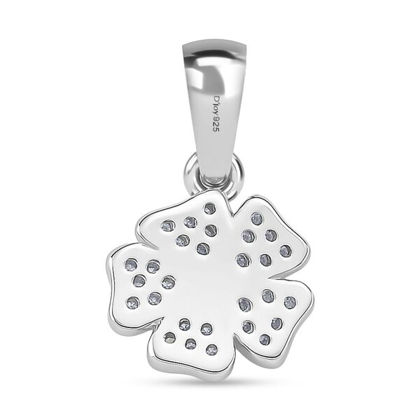 Moissanit Schmuckset, 925 Silber rhodiniert - 0,58 ct. image number 6