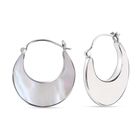 Perlmutt Ohrringe 925 Silber Standard