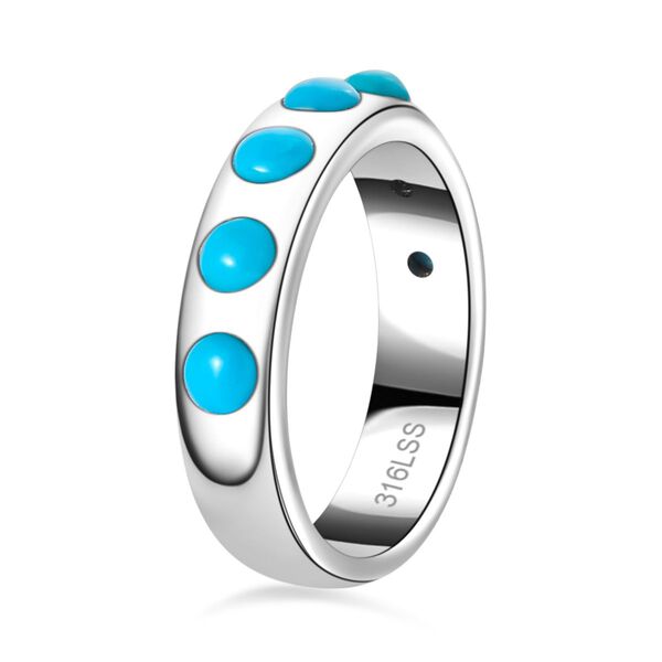 Sleeping Beauty Türkis Ring - 0,94 ct. image number 5