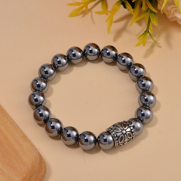 Terahertz  Armband Flexibles Schwarz oxidiert ca. 115.00 ct image number 1