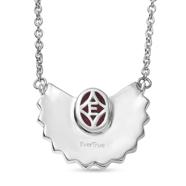 EVER TRUE Orissa Rose Granat Halskette ca. 50 cm Nickelfreies Messing ca. 1,01 ct. image number 4