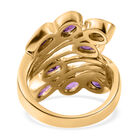 Afrikanischer Amethyst-Ring, 925 Silber vergoldet  ca. 3,34 ct image number 5