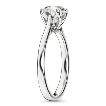 LUXURIANT IGI zertifizierter VS-EF Labor Diamant Ring in 950 Platin - 2 ct.