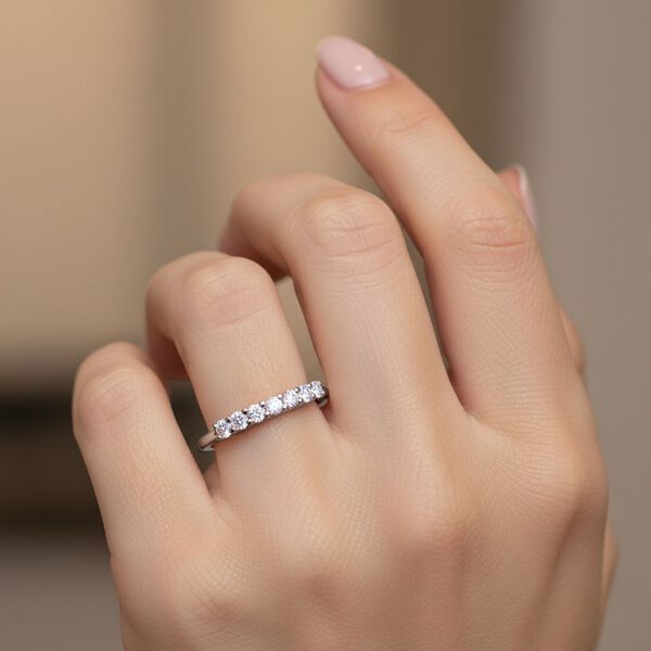 LUXURIANT DIAMOND - Lab Grown Diamant SI-GH Ring 925 Silber rhodiniert (Größe 19.00) ca. 0.25 ct image number 2