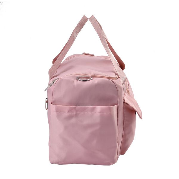 Tasche mit Multif&auml;chern aus wasserfestem Nylon, rosa image number 5