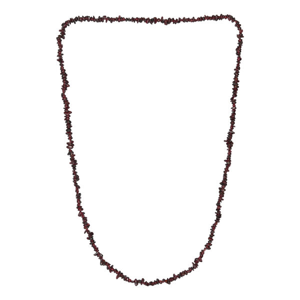 Roter Granat Halskette 70 cm ca. 180.00 ct image number 4
