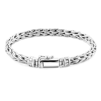 Royal Bali Kollektion- Tulang Naga Armband in 925 Silber