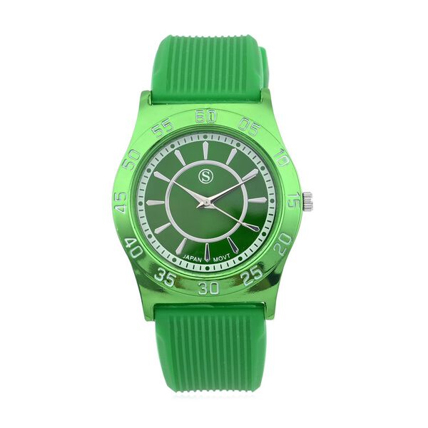 Strada - wasserdichte Uhr, Neongr&uuml;n