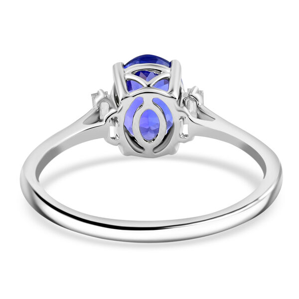 RHAPSODY AAAA Tansanit und VS EF Diamant-Ring in 950 Platin - 2,10 ct. image number 6