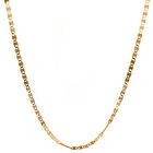 Valentinokette, 925 Silber vergoldet, ca. 50 cm ca. 2,90g