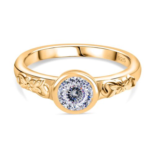 Moissanit Ring - 0,76 ct. image number 0
