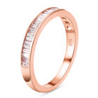 Natürlicher, rosa Diamant-Ring, I2-I3, 375 roségold  ca. 0,33 ct image number 4