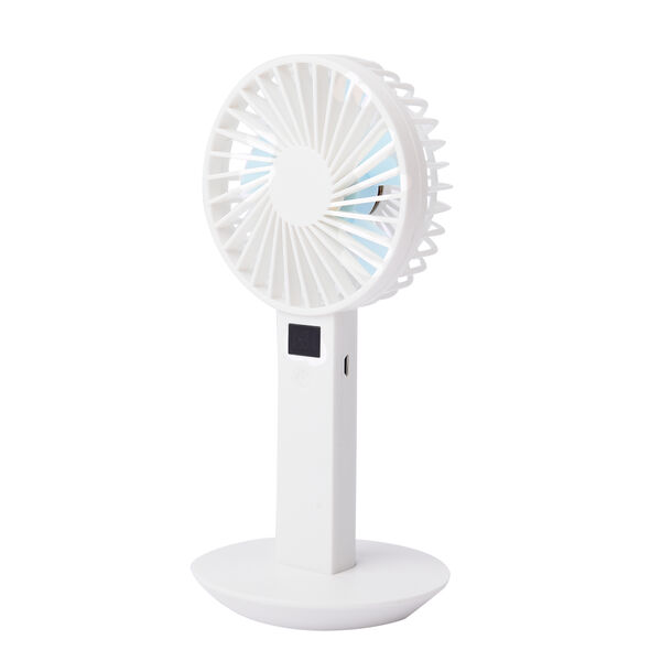 Mini Ventilator mit 5 Lüfterflügeln, Weiß image number 8