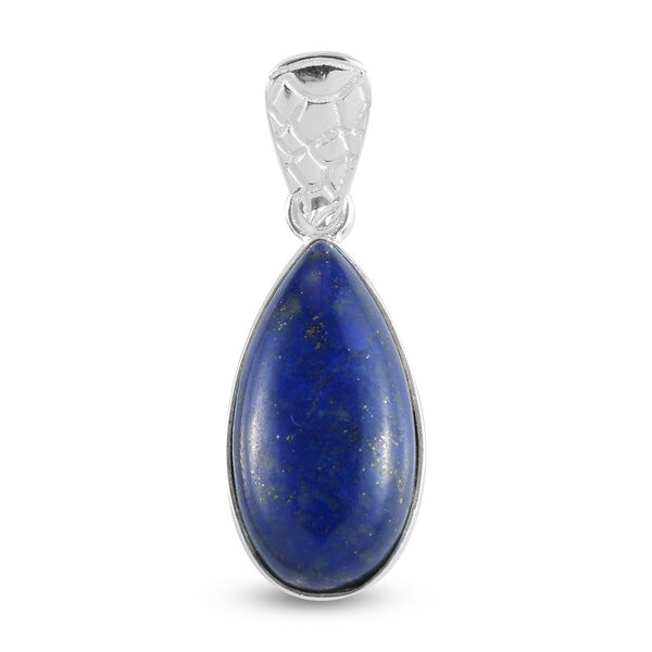 Lapislazuli Anh&auml;nger 925 Silber ca. 9,14 ct