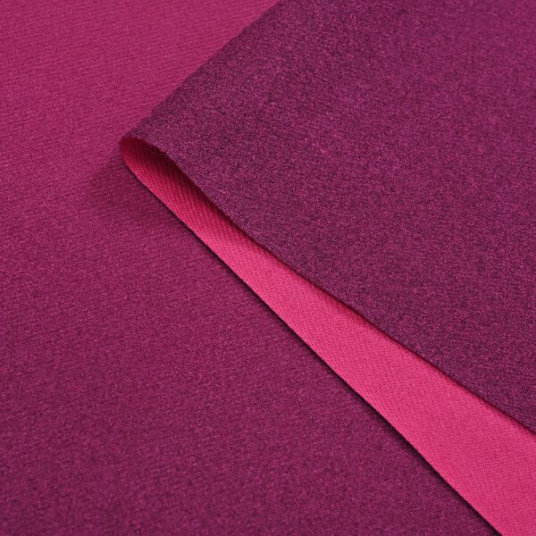 Eleganter Ombre-Schal mit Fransen, 68x180cm, Weinrot image number 7