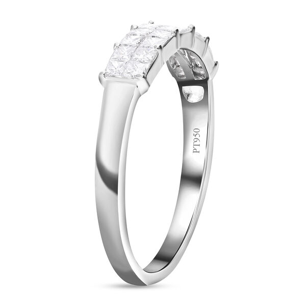 RHAPSODY SGL zertifizierter VS EF Diamant-Ring in 950 Platin  - 1 ct. image number 6