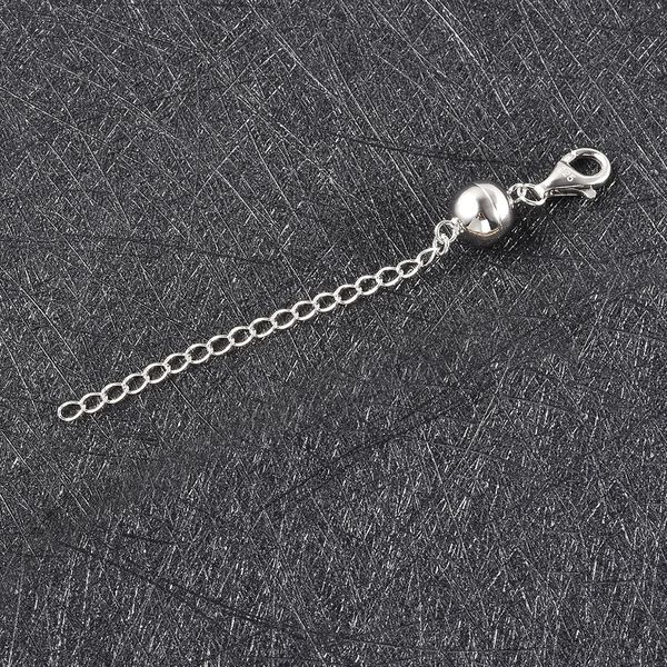 TOUCH und LOCK Magnetschlie&szlig;e mit Extender in rhodiniertem Silber image number 3