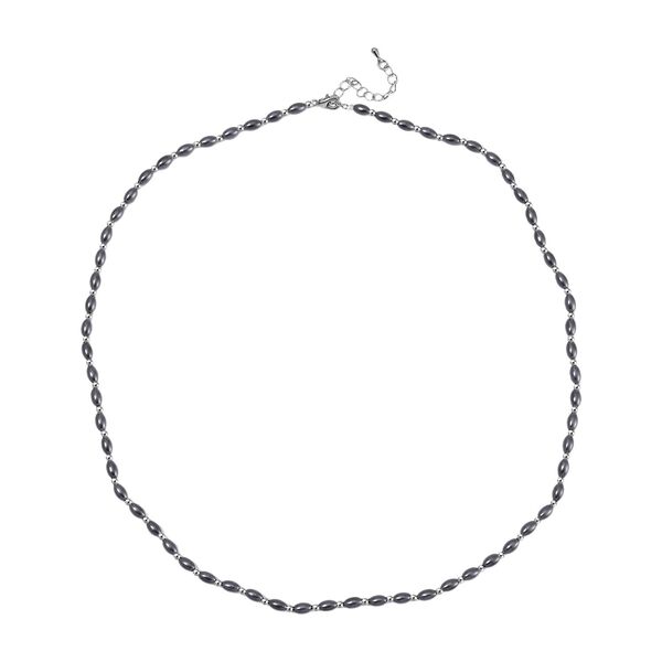 Pfaufarbene Muschelperle Halskette ca. 50cm + 5cm Extender, Standard image number 3