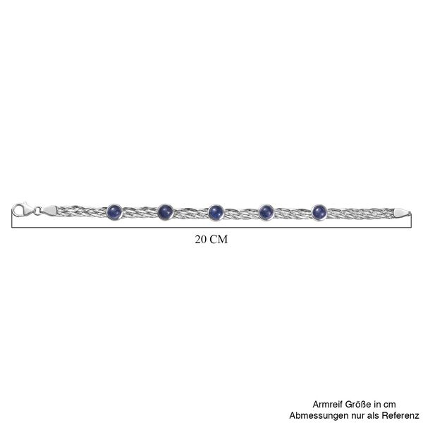 AA Tansanit Armband, 19 cm - 8,15 ct. image number 4