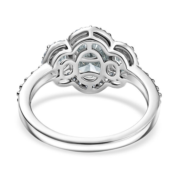 LUXURIANT DIAMOND - Lab Grown Diamant VS-EF IGI zertifiziert Ring, 950 Platin (Gr&ouml;&szlig;e 17.00) ca. 2.50 ct image number 6