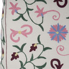 Bestickte Kissenhülle - Luxusdesign 45x45 cm, rosa und gelb image number 5