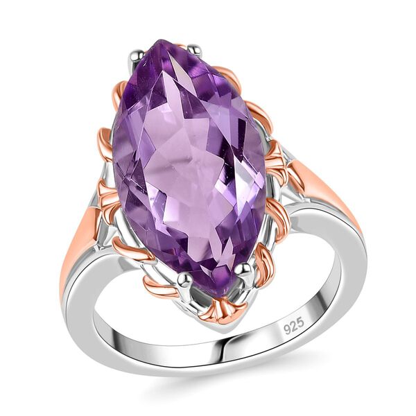 AA Rose De France Amethyst Ring - 7,64 ct. image number 4