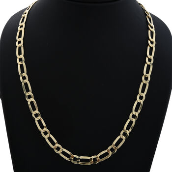 Figaro Kette, 50cm, 925 Silber vergoldet