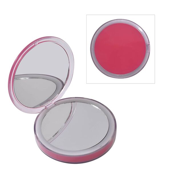 LED-Spiegelset in Pink