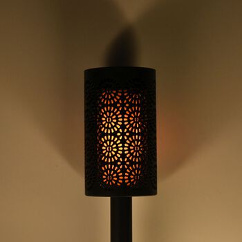 6er-Set LED-Solarleuchten, 6,7x40cm