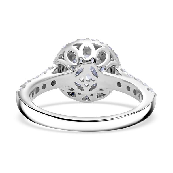 LUXURIANT SGL zertifizierter SI-GH Labor Diamant Ring, 925 Silber rhodiniert - 3 ct. image number 5