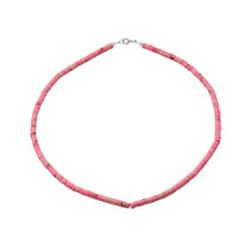 Almandin Halskette ca. 45 cm 925 Silber ca. 71.00 ct