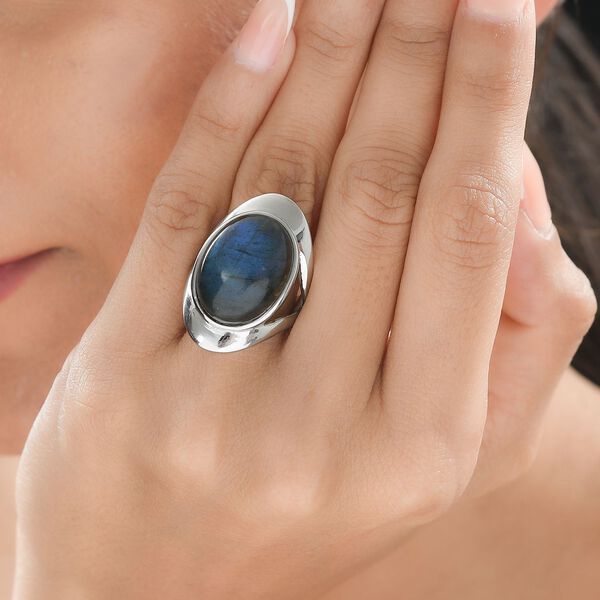 Labradorit Ring - 16,74 ct. image number 3