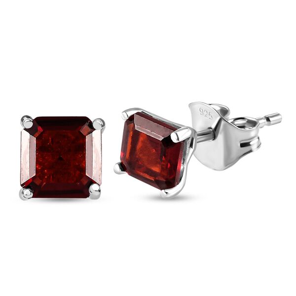 Rote Granat Ohrstecker - 1,43 ct. image number 4