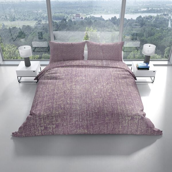 Bettwäsche Set, 135x200cm, 80x80cm, Lavendel image number 1