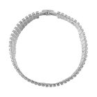 DIAMOON Kristall-Armband in Silberton image number 4