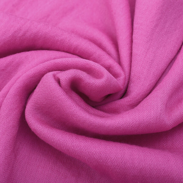 La Marey - Luxuriöser und weicher Schal aus 100 % Kaschmirwolle, 70 x 195 cm, Rosa image number 8