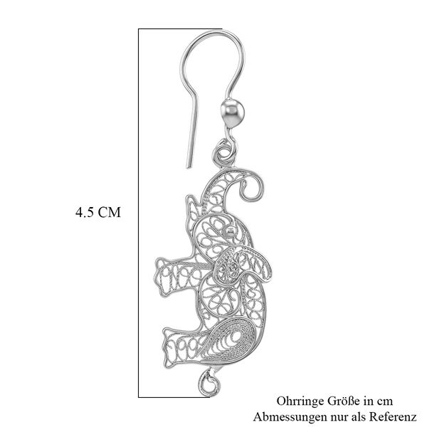 Royal Bali 925 Silber Ohrringe 3,02g image number 4