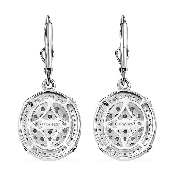 D'Joy AA Alexandrit, Kaffee und wei&szlig;e Zirkon Ohrringe - 2,54 ct. image number 3