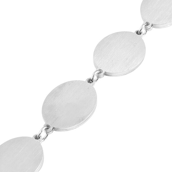 Synthetisches Opal-Harz-Armband in Silberton image number 4