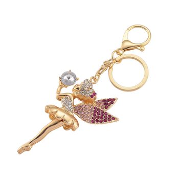 Wei&szlig;er Kristall Schmuckset Legierung emailliert, Legierung Std Gelb