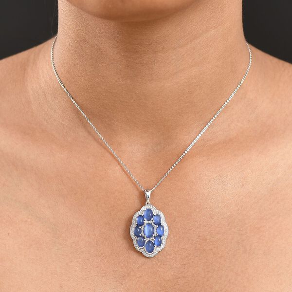 D'Joy Aurora Mondstein Schmuckset ca. 50 cm 925 Silber rhodiniert ca. 6.73 ct image number 2