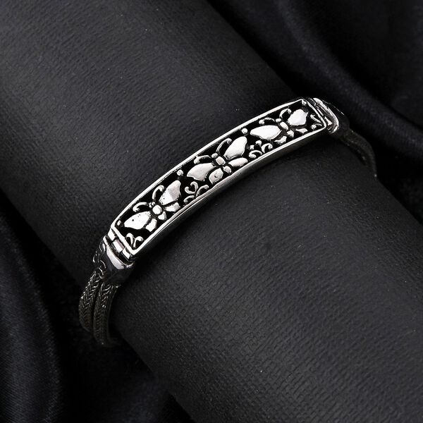 Royal Bali Kollektion - 925 Silber Schmetterling Armband ca. 18.5 cm ca. 13,90g image number 2